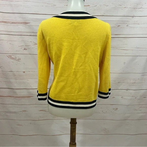 St. John Vintage Bold Knit Sweater Medium - Picture 2 of 4